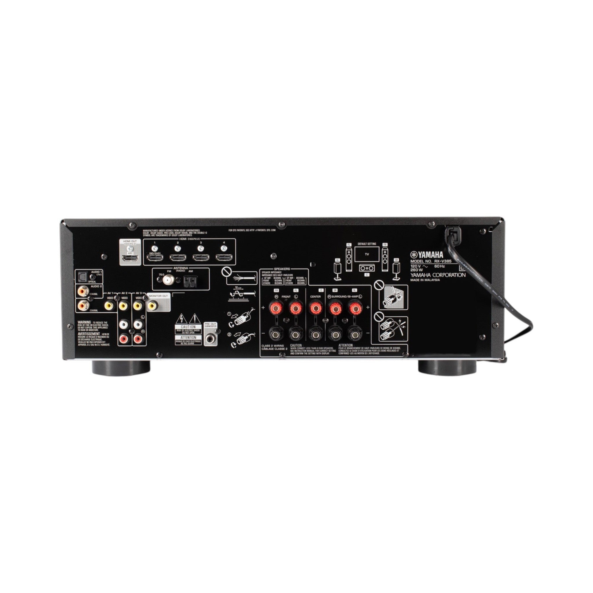 Yamaha Audio YHT-4950U 4K Ultra HD 5.1-Channel Home Theater System with Bluetooth, Black