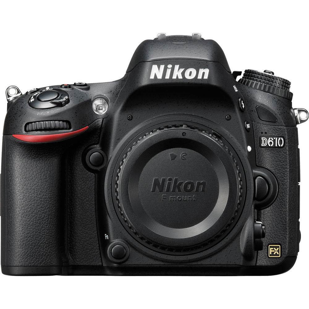 Nikon D610 Digital Camera with 18-140mm Lens (1540) + 64GB SD Card + Bag (Intl)