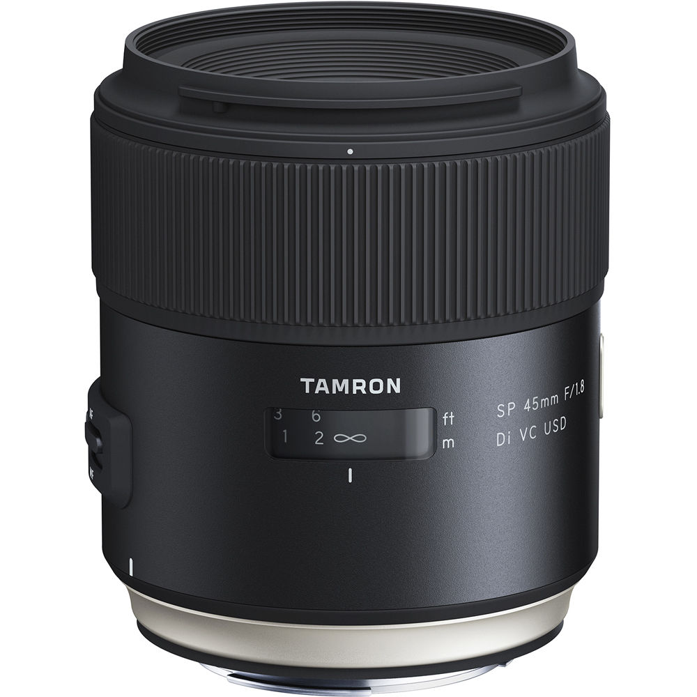 Tamron SP 45mm f/1.8 Di VC USD Lens for Canon EF + Accessories (INTL Model)