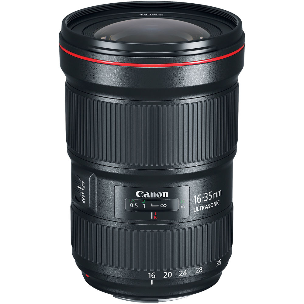 Canon EF 16-35mm f/2.8L III USM Lens (0573C002) + Filter Kit + Cap Keeper + More