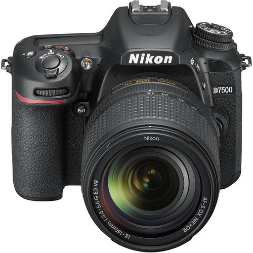Nikon D7500 DSLR Camera with 18-140mm Lens Starter Bundle 01
