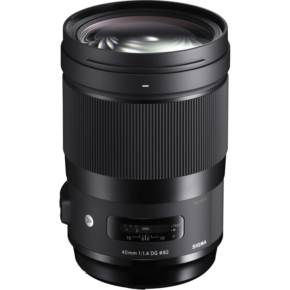 Sigma 40mm f/1.4 DG HSM Art Lens for Nikon F (332955) Bundle