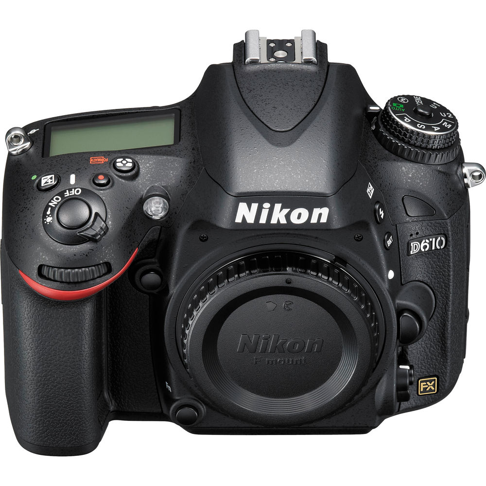 Nikon D610 Digital Camera with 18-140mm Lens (1540) + 64GB SD Card + Bag (Intl)