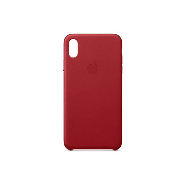 Apple Leather Case (for iPhone Xs Max) - Red
