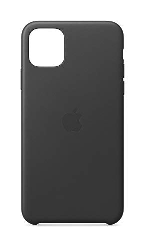 Apple Leather Case (for iPhone 11 Pro Max) - Black