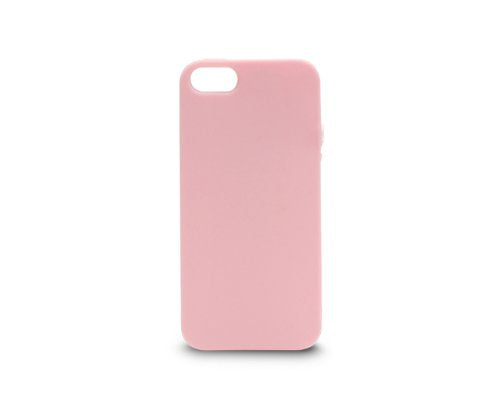 The Joy Factory Jugar Soft Silicone Case with Metal Frame for iPhone5/5S, CSD103 (Soft Pink)