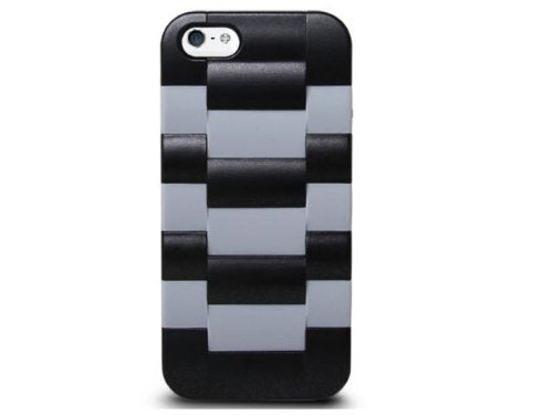 The Joy Factory Daytona V - Watchband Textured Case for iPhone5/5S, CSD124 (Gray)