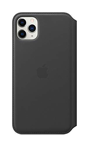 Apple Leather Folio (for iPhone 11 Pro Max) - Black