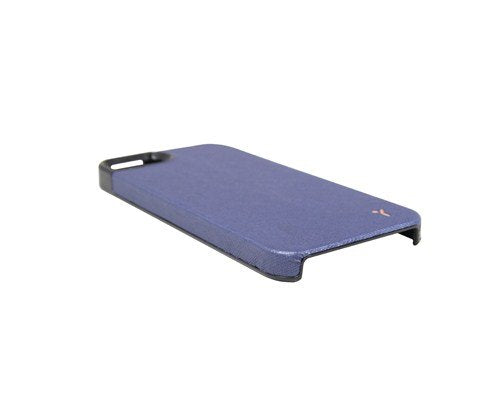 The Joy Factory Royce Premium Synthetic Leather Hardshell Case for iPhone5/5S, CSD115 (Navy)