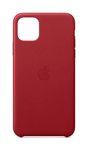 Apple Leather Case (for iPhone 11 Pro Max) - (Product) RED
