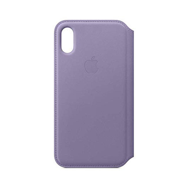 Apple Leather Folio (for iPhone Xs) - Lilac