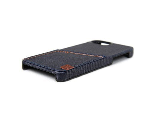 The Joy Factory Denim Premium Denim Hardshell Case with Pocket for iPhone5/5S, CSD110 (Indigo)