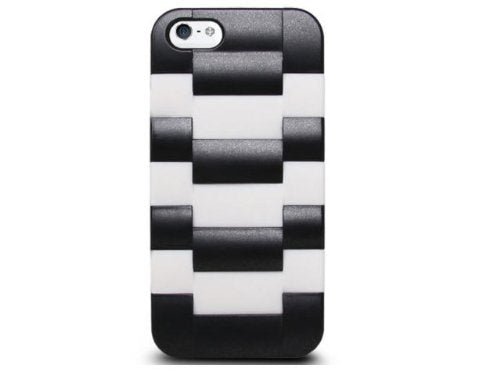 The Joy Factory Daytona V - Watchband Textured Case for iPhone5/5S, CSD127 (Snow White)