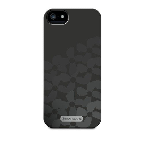Marware ADMS1005 Microshell Case for iPhone 5 - 1 Pack - Retail Packaging - Black