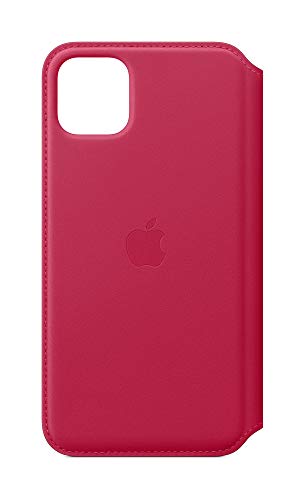 Apple Leather Folio (for iPhone 11 Pro Max) - Raspberry