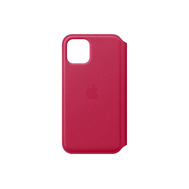 Apple Leather Folio (for iPhone 11 Pro) - Raspberry – 6ave Electronics