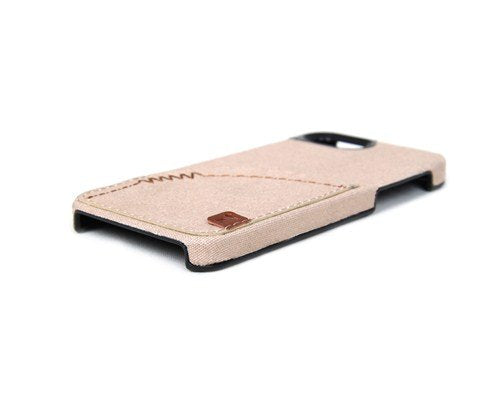 The Joy Factory Denim Premium Denim Hardshell Case with Pocket for iPhone5/5S, CSD112 (Khaki)