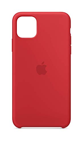 Apple Silicone Case (for iPhone 11 Pro Max) - (Product) RED