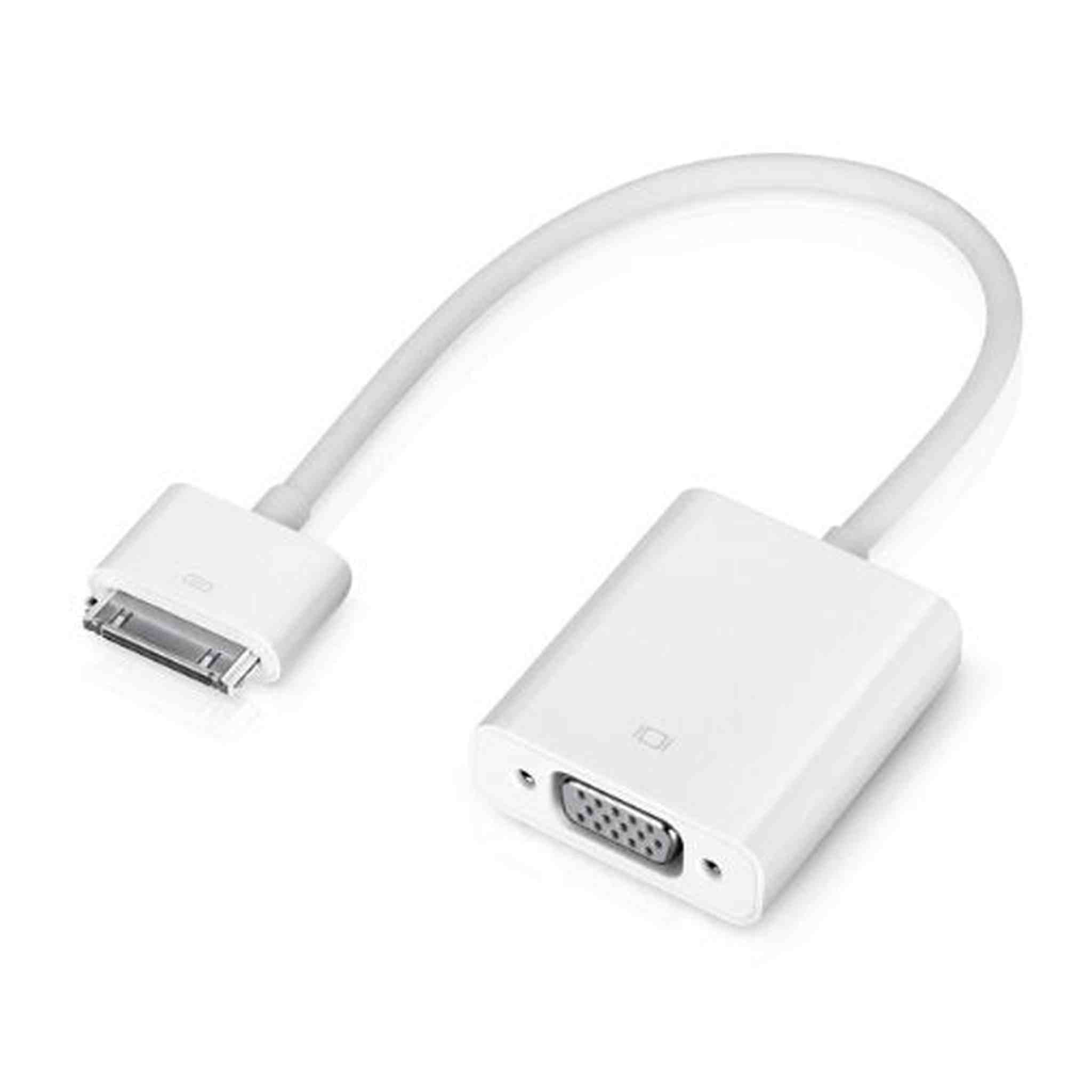 Apple Dock Connector to VGA Adapter (30-pin)