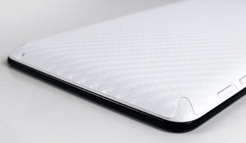 BodyGuardz Carbon Fiber Armor Durable/Ultra-Thin/Stylish Full Body Film Scratch Protection for Google Nexus 7 Tablet, White (BZ-ACWN7-0712)