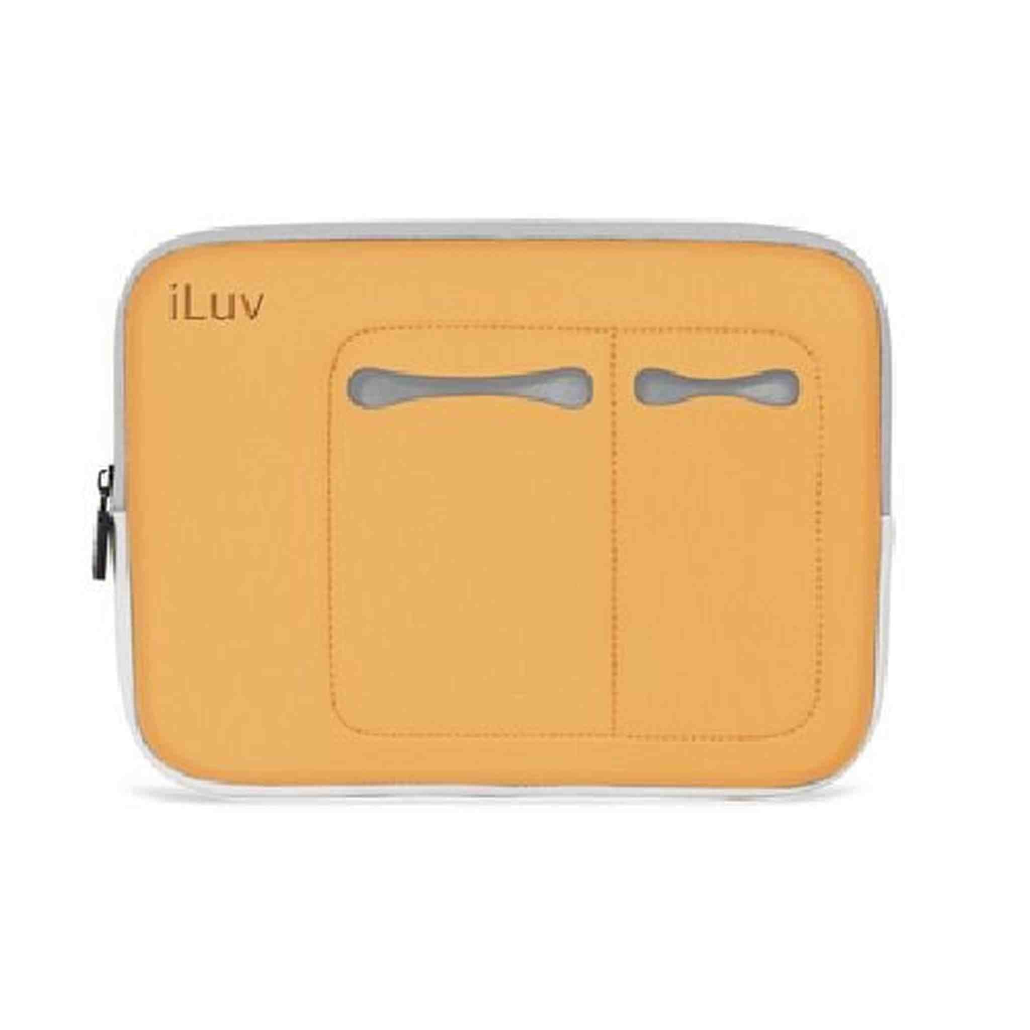 iLuv 9.7 Inch Neoprene Sleeve for Apple iPad 4, iPad 3rd Generation, iPad 2 and iPad - Orange iCC2010ORG iLuv