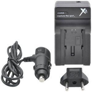 High Capacity Sony NP-FH50 Battery Kit Includes: Battery with Rapid Charger: Alpha DSLR Cameras and AVCHD, MiniDV, HD Handycam Camcorders