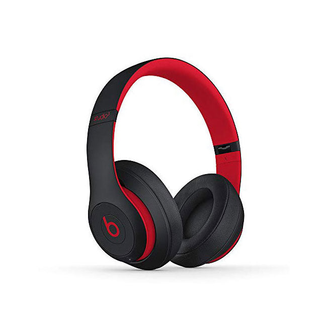 Beats Studio3 Wireless Over-Ear Headphones - The Beats Decade Collection - Defiant Black-Red (Latest Model)