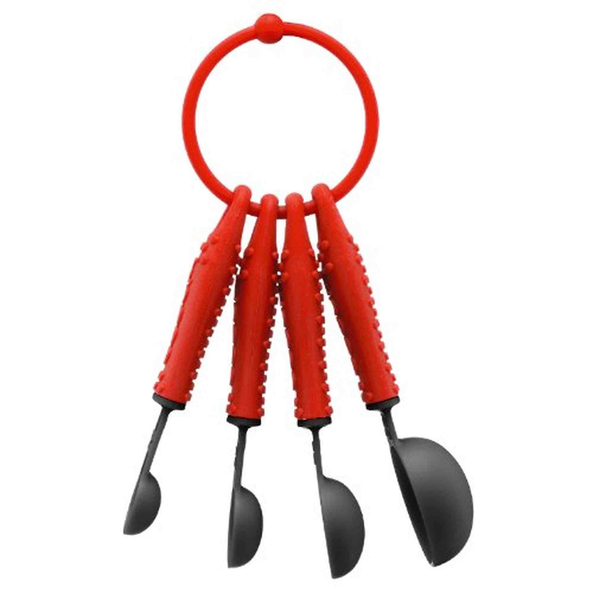 Bodum Bistro 5 pcs Measuring Spoons - Red Bodum