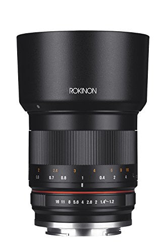 Rokinon RK50M-FX 50mm F1.2 AS UMC High Speed Lens Lens for Fuji (Black)