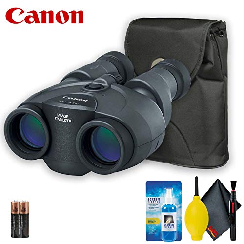 Canon 10x30 is II Image Stabilized Binocular Base Accessory Bundle