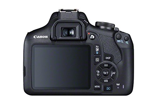 Canon EOS 2000D DSLR Camera & EF-S 18-55 mm f/3.5-5.6 IS II Lens: Black - Reader & Card Wallet - Hand Strap - 64GB - SOFT CASE