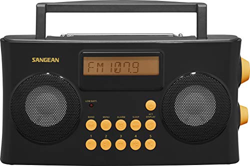 Sangean AM/FM/Bluetooth/Aux-In Ultra Rugged Smart Rechargeable