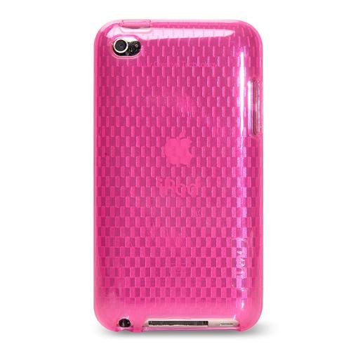 iLuv iCC615PNK Flexi-Clear (TPU) Case with Pattern for iPod Touch 4G (Pink)