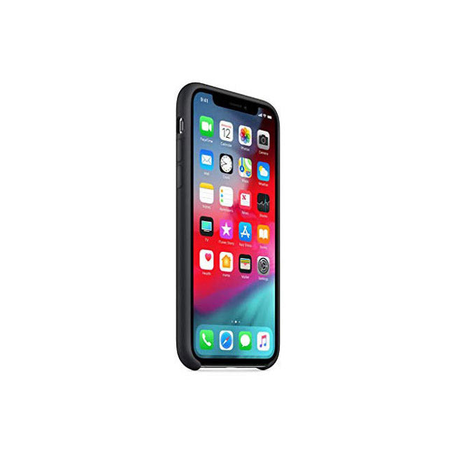 Apple Silicone Case (for iPhone Xs) - Black