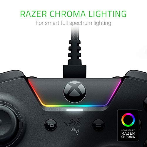Razer Wolverine Ultimate Officially Licensed Xbox One Controller, Black with 6 Remappable Buttons and Triggers, Interchangeable Thumbsticks and D-Pad