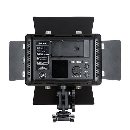 GODOX LED308W II 5600K LED Video Light for Camera Camcorder, White Version