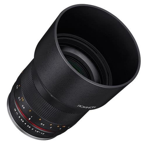 Rokinon RK50M-FX 50mm F1.2 AS UMC High Speed Lens Lens for Fuji (Black)