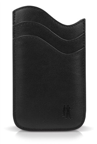 BodyGuardz BZ-KAI5-0912 Premium Leather Pocket Case for Apple iPhone 5 - 1 Pack - Retail Packaging - Black