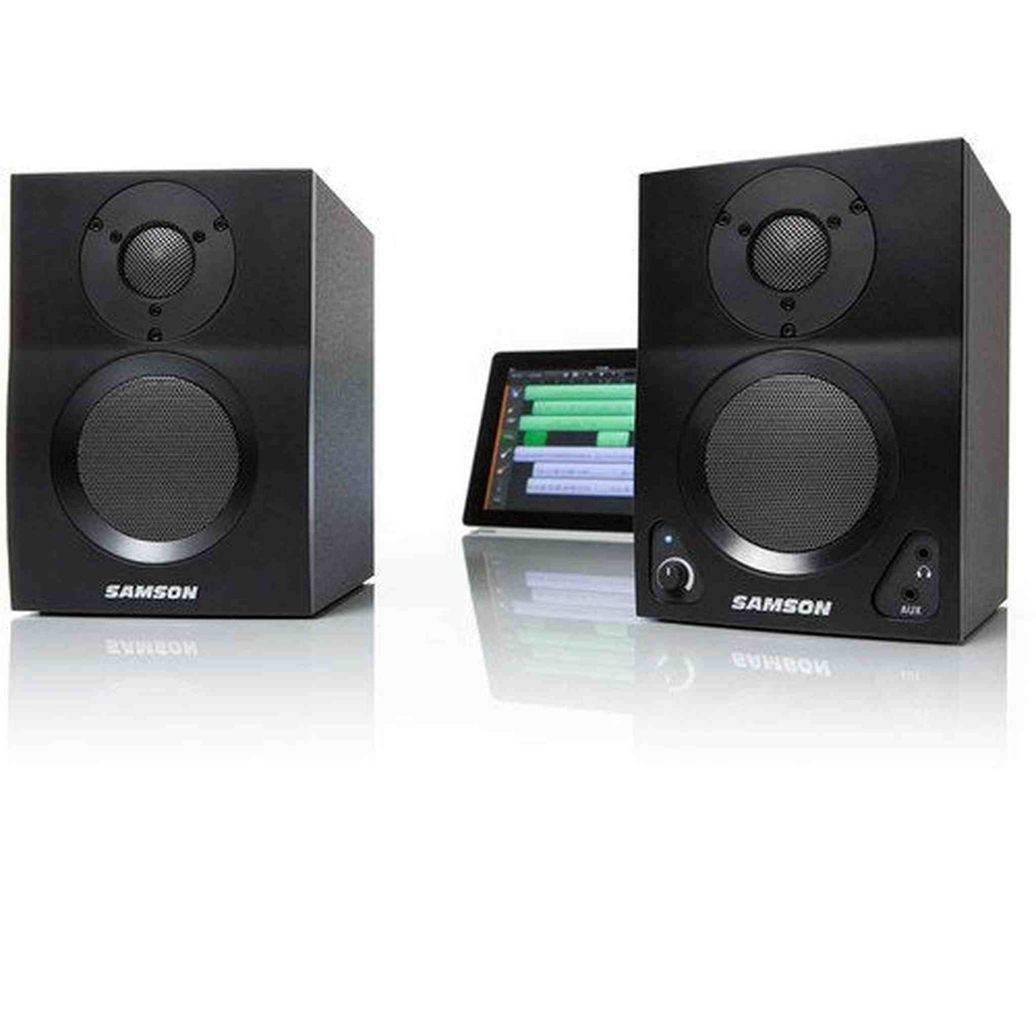 Samson MediaOne BT3 Active Studio Monitors with Bluetooth Samson