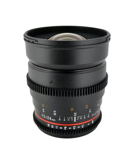 Rokinon 24mm T1.5 Cine ED AS IF UMC Lens for Nikon F Mount