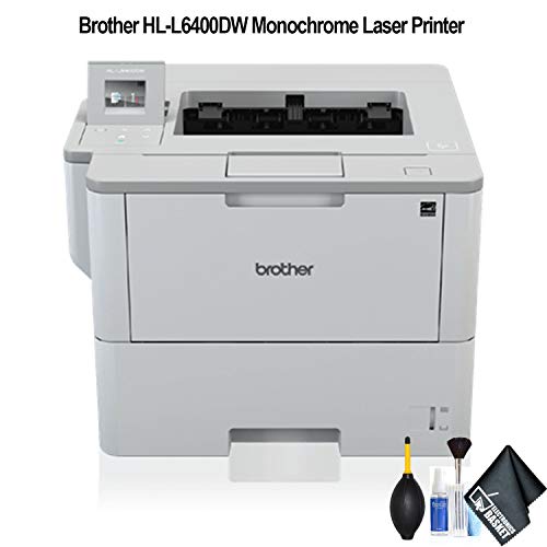 Brother HL-L6400DW Monochrome Laser Printer (HL-L6400DW) Essential Bundle