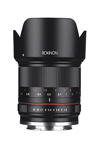 Rokinon RK21M-E 21mm F1.4 ED AS UMC High Speed Wide Angle Lens for Sony (Black)