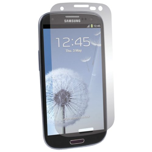 BodyGuardz BZ-USG3-0412F UltraTough Optically Clear Screen Protectors with Anti-Microbial-Gel/Dry Apply for Samsung Galaxy S3 III / S3 - 2 Pack