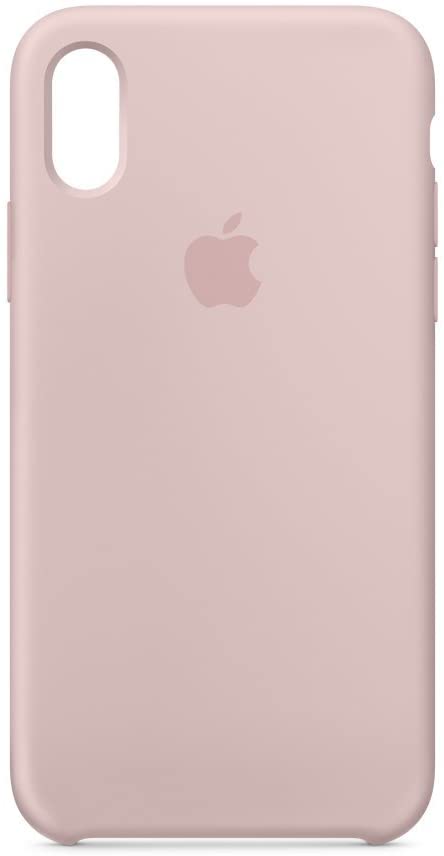 Apple Silicone Case (for iPhone X) - Pink Sand