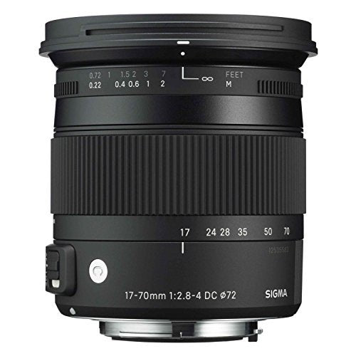 Sigma Contemporary 17-70mm F2.8-4 DC Macro OS HSM Lens - Nikon Mount - International Version (No Warranty)