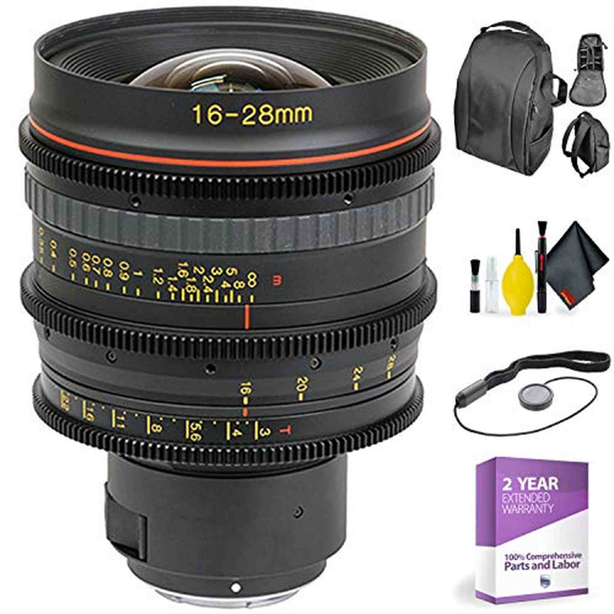 Tokina Cinema 16-28mm T3.0 with Sony-E Mount + Deluxe Lens Cleaning Kit Bundle Tokina