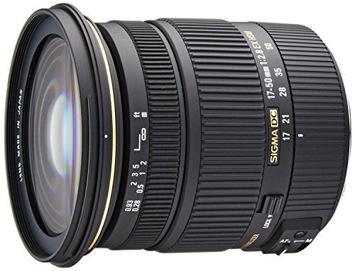 Sigma 17-50mm f/2.8 EX DC OS HSM FLD Large Aperture Standard Zoom