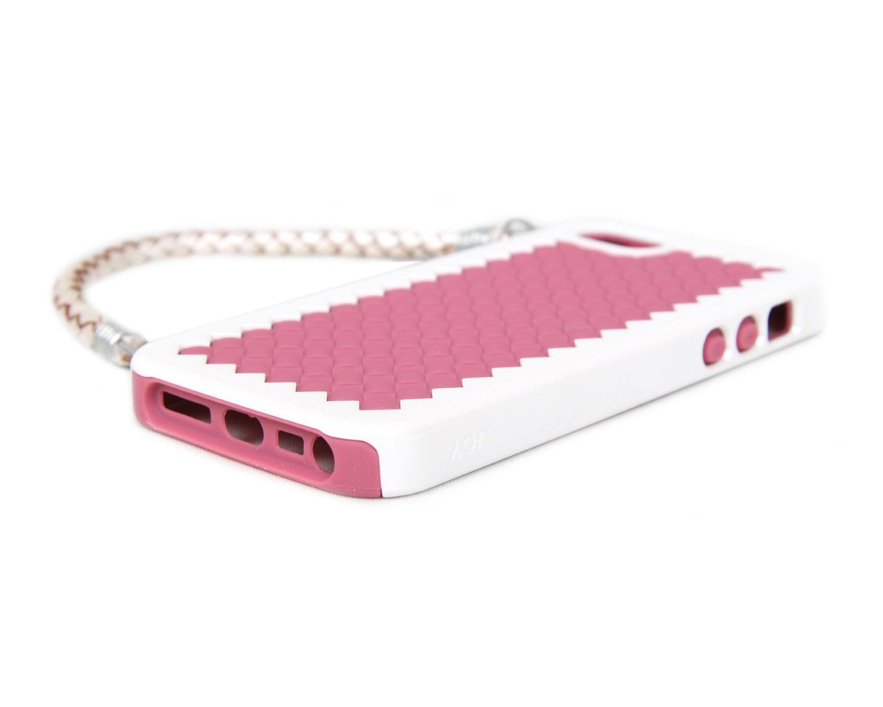 The Joy Factory New York Woven Handbag Case with Handle for iPhone5/5S, CSD120 (Pink)