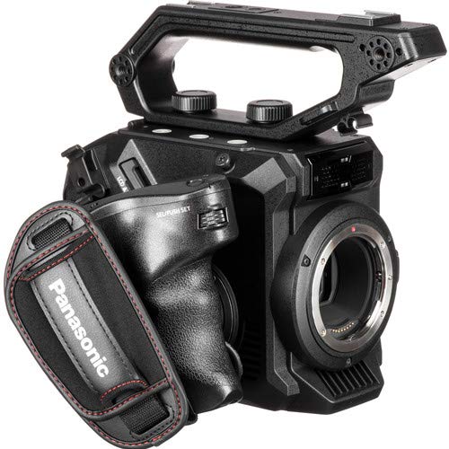 Panasonic AU-EVA1 Compact 5.7K Super 35mm Cinema Camera W/ 256GB Memory Card, Bag, Tripod, Led Light and More