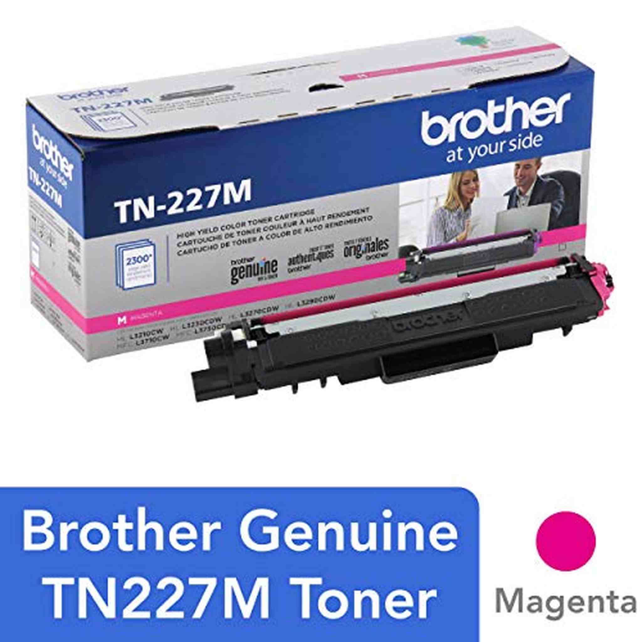 Brother TN227M High-Yield Toner Cartridge - Magenta Brother